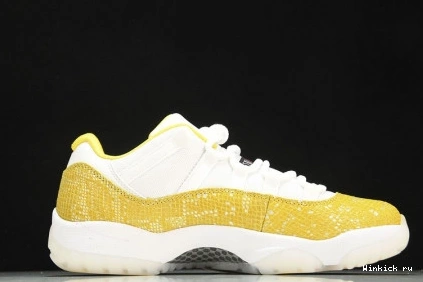 Low 11 Snakeskin” Air Jordan “Yellow 0803